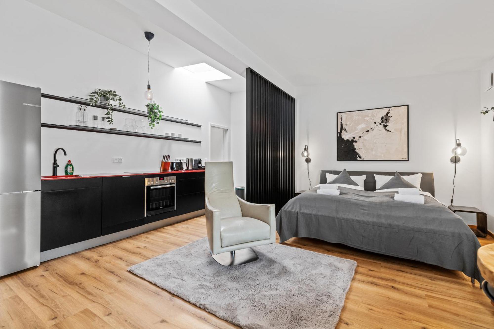 Stylish Tiny City House Аугсбург Екстер'єр фото